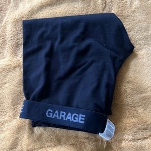 BLACK GARAGE LEGGINGS